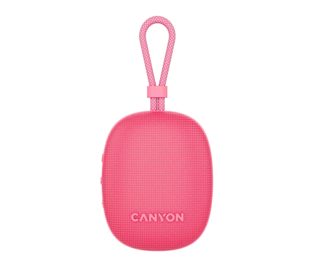 CANYON Głośnik Bluetooth OnMove 12 IPX7 TWS 5W Różowy - 1348452 - zdjęcie